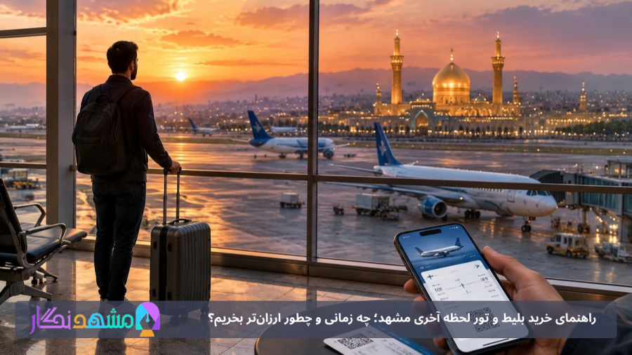 بلیط چارتر مشهد